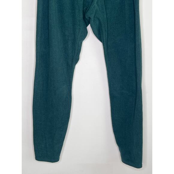Patagonia Vintage USA Capilene Fleece Thermal Base Layer Bottom Hunter Green XL - Picture 3 of 9